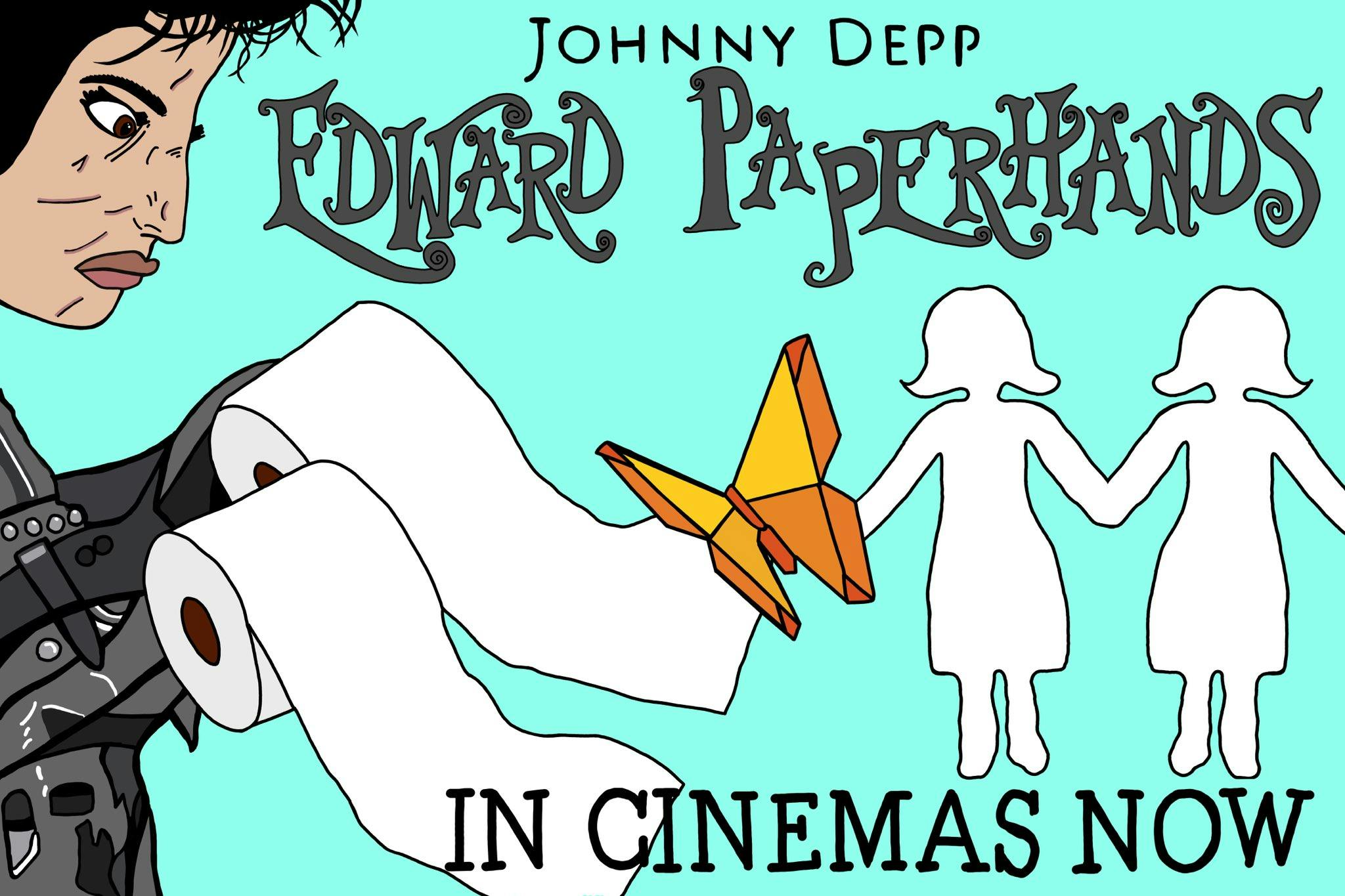 Edward Paperhands, Cover by CyOOt.